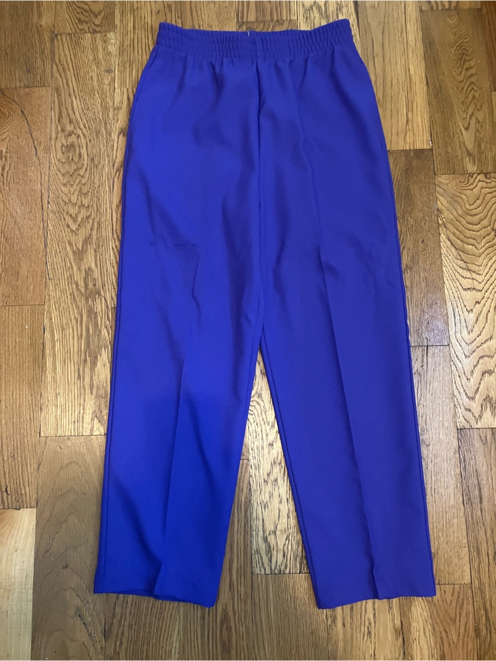 Cape Cod Sportswear Purple Pants Size 10 Women's Pleated Joggers Used Vintage